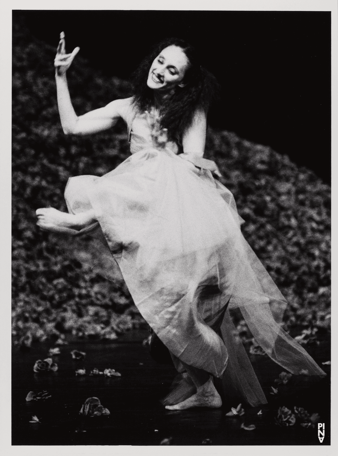 Nazareth Panadero dans « Der Fensterputzer (Le laveur de vitres) » de Pina Bausch