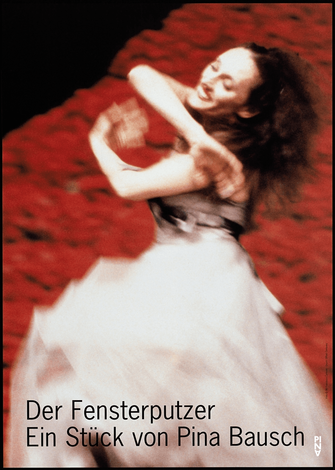 Affiche (« Der Fensterputzer (Le laveur de vitres) » de Pina Bausch)