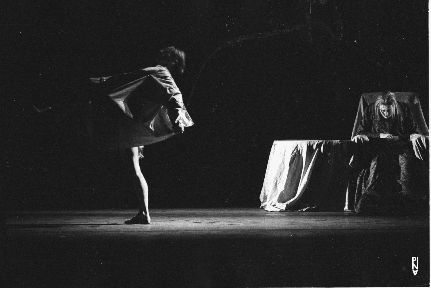 Dominique Mercy and Charlotte Butler in “Fritz” by Pina Bausch at Opernhaus Wuppertal