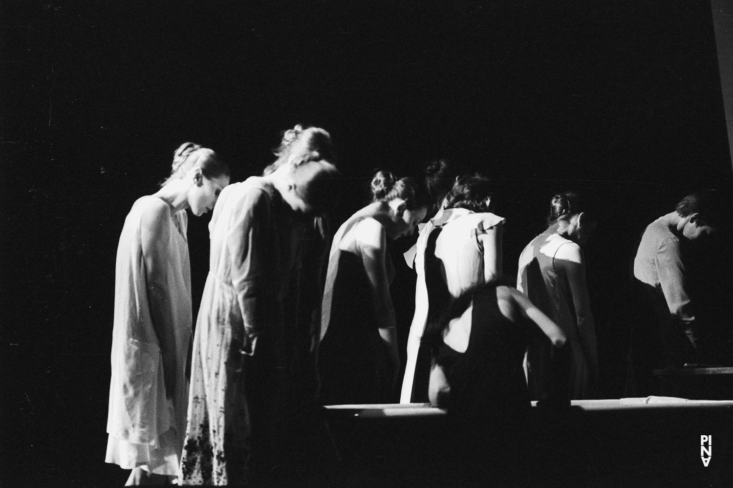 “Iphigenie auf Tauris” by Pina Bausch with Tanztheater Wuppertal at Opernhaus Wuppertal (Germany), April 20, 1974