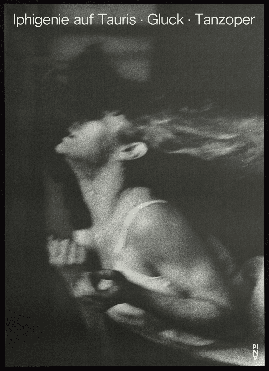 Poster for “Iphigenie auf Tauris” by Pina Bausch
