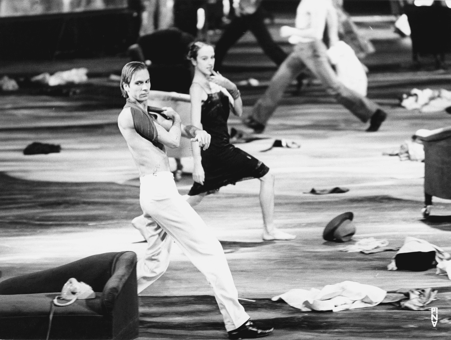 Gary Austin Crocker and Anne Martin in “Keuschheitslegende (Legend of Chastity)” by Pina Bausch