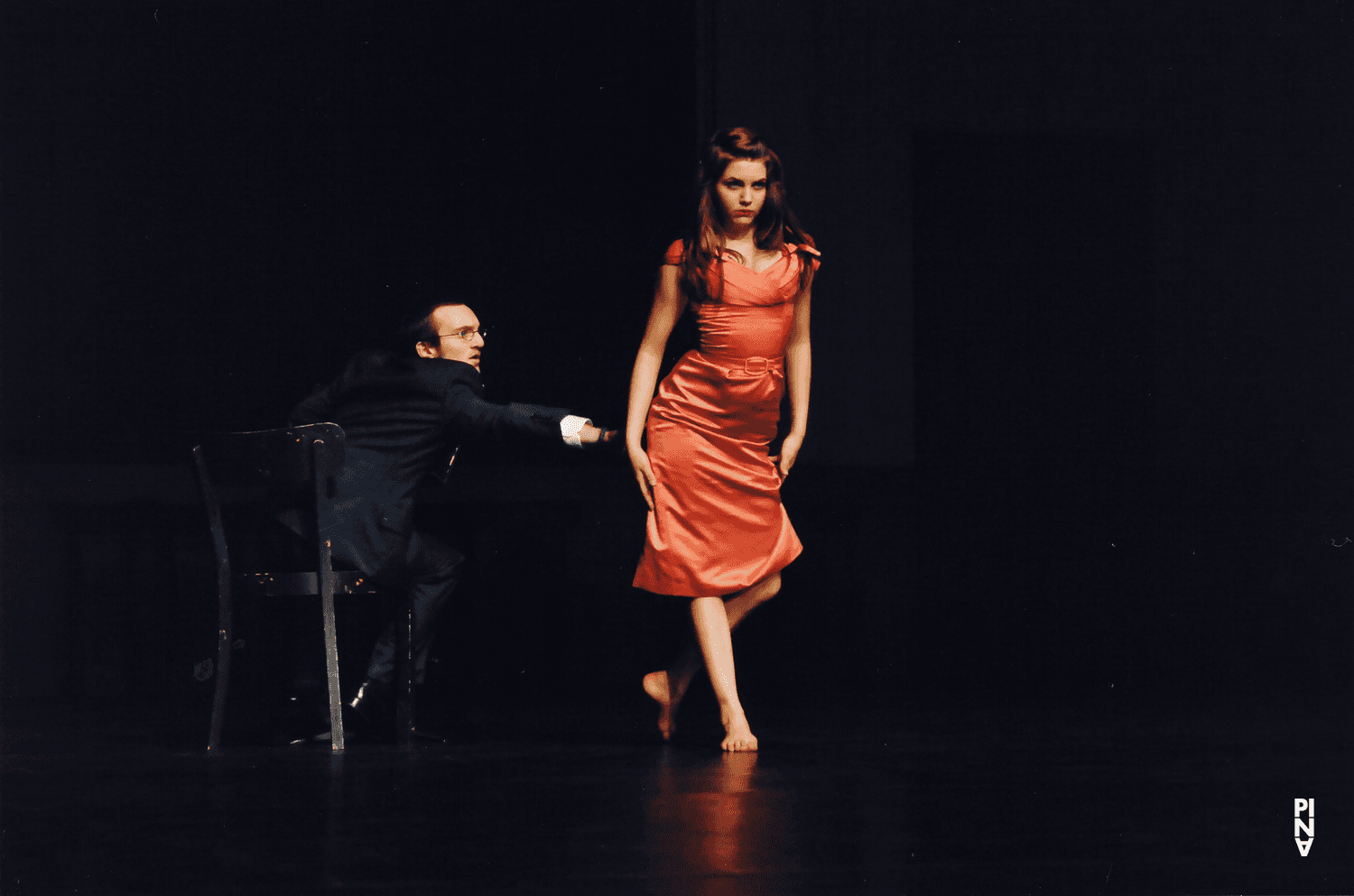 Frederike Schmidt and Florian Wisnewski in “Kontakthof. With Teenagers over 14” by Pina Bausch
