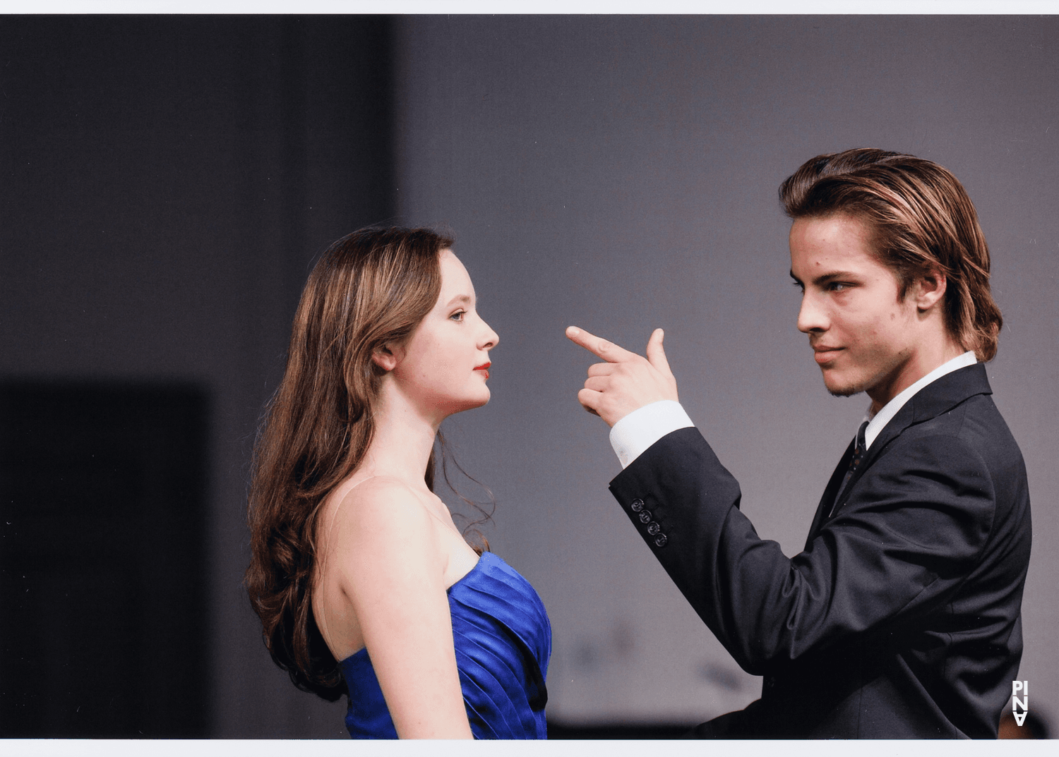 Timo Dieckmann and Kim Christin Lörken in “Kontakthof. With Teenagers over 14” by Pina Bausch, Nov. 6, 2008