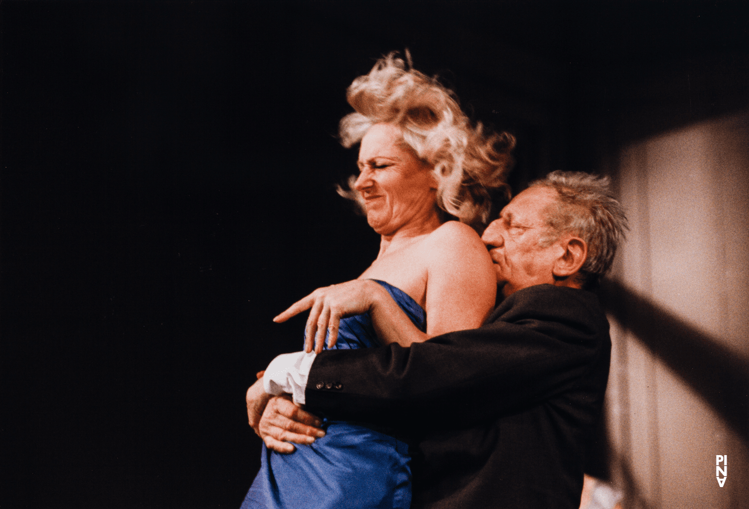 Werner Klammer and Jutta Geike in “Kontakthof. With Ladies and Gentlemen over 65” by Pina Bausch