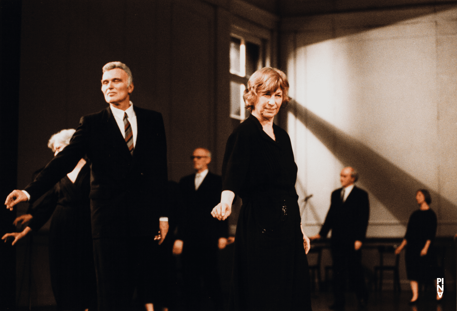 Elsbeth Grotehusmann and Peter Kemp in “Kontakthof. With Ladies and Gentlemen over 65” by Pina Bausch