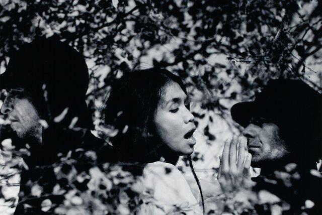 Ditta Miranda Jasjfi, Fernando Suels Mendoza and Rainer Behr in “Come Dance With Me” by Pina Bausch at Schauspielhaus Wuppertal, Oct. 8, 2008