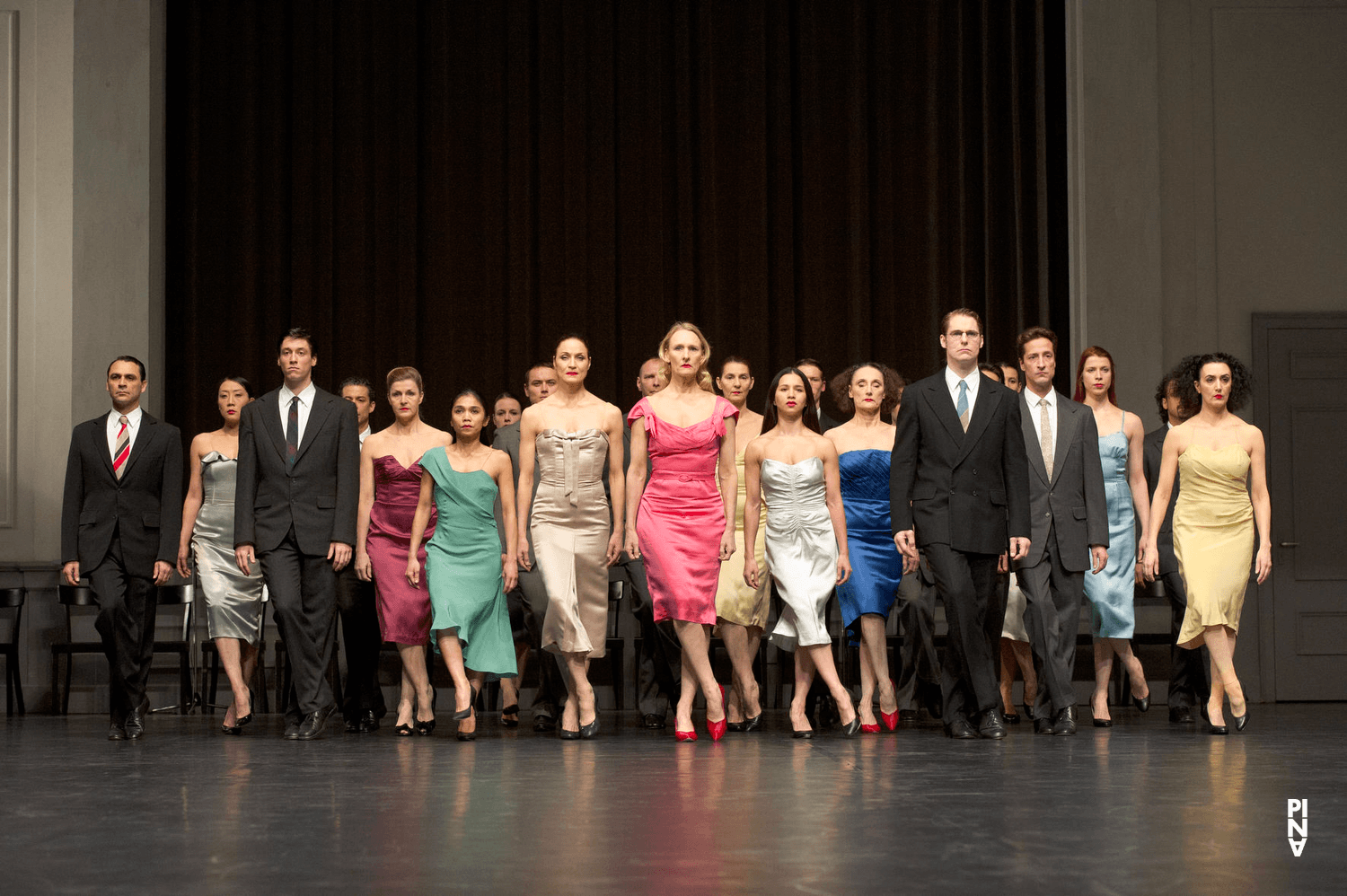 “Kontakthof” by Pina Bausch with Tanztheater Wuppertal at Opernhaus Wuppertal (Germany), March 6, 2013