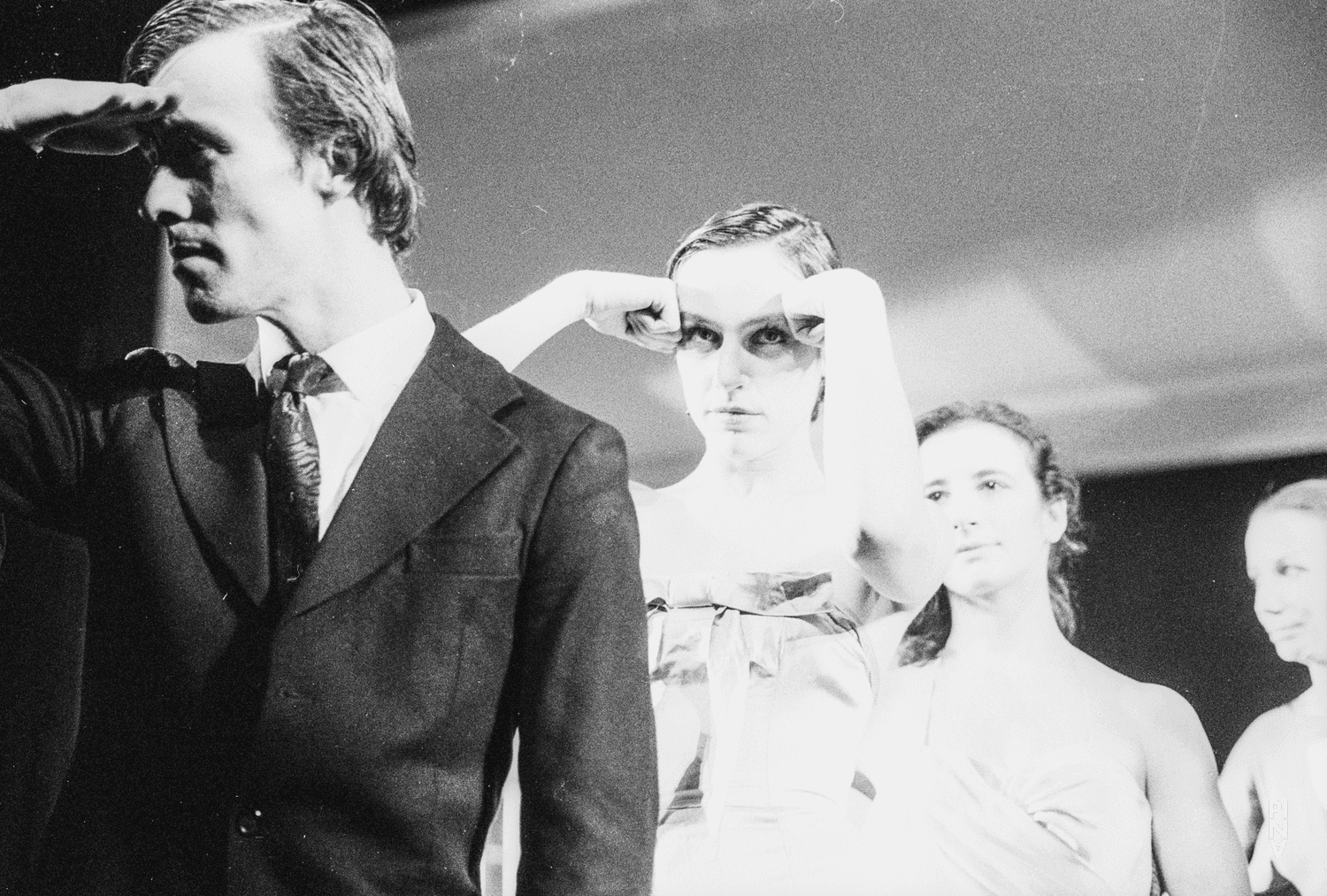 John Giffin, Anne Martin and Beatrice Libonati in “Kontakthof” by Pina Bausch