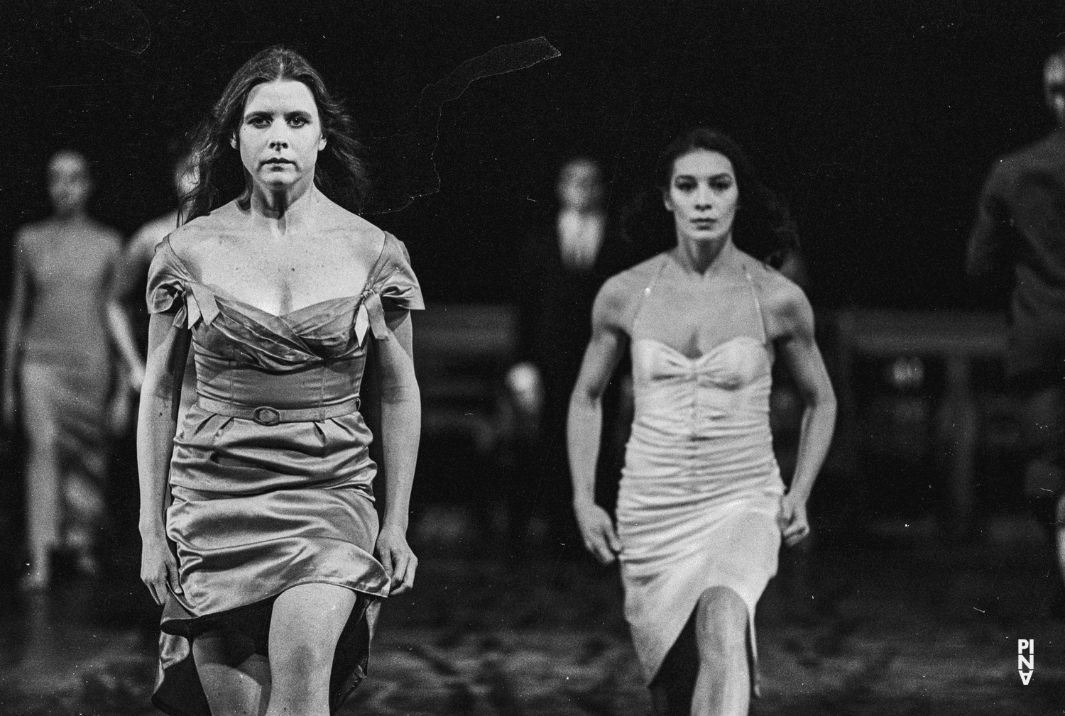 Josephine Ann Endicott and Anne Marie Benati in “Kontakthof” by Pina Bausch