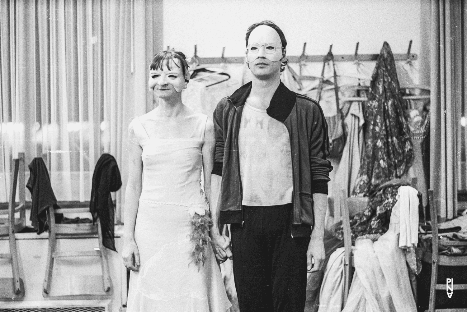 Ed Kortlandt and Silvia Kesselheim in “Kontakthof” by Pina Bausch