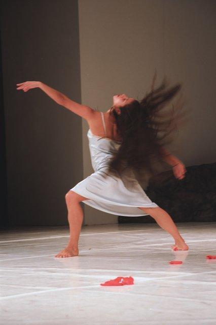 Silvia Farias Heredia in “Masurca Fogo” by Pina Bausch with Tanztheater Wuppertal at Aalto Theater Essen (Germany), Nov. 22, 2008