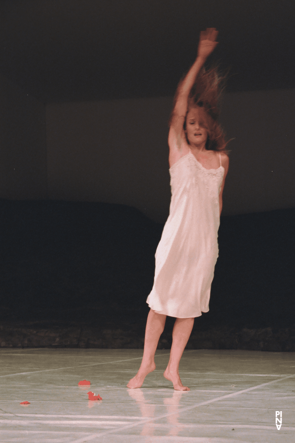 Julie Shanahan in “Masurca Fogo” by Pina Bausch with Tanztheater Wuppertal at Aalto Theater Essen (Germany), Nov. 22, 2008
