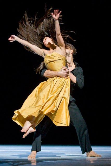 Silvia Farias Heredia in “"... como el musguito en la piedra, ay si, si, si ..." (Like Moss on the Stone)” by Pina Bausch with Tanztheater Wuppertal at Opernhaus Wuppertal (Germany), June 11, 2009