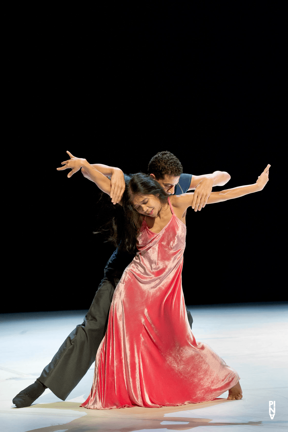 Ditta Miranda Jasjfi and Fernando Suels Mendoza in “"... como el musguito en la piedra, ay si, si, si ..." (Like Moss on the Stone)” by Pina Bausch with Tanztheater Wuppertal at Théâtre de la Ville Paris (France), June 21, 2011