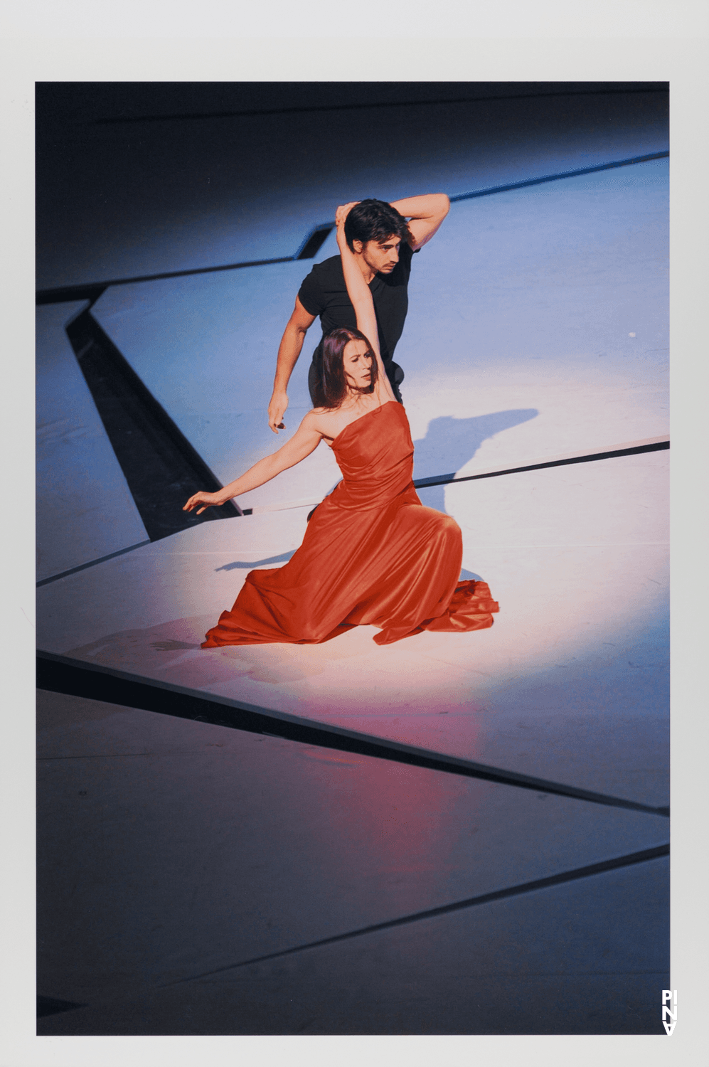Damiano Ottavio Bigi and Clémentine Deluy in “"... como el musguito en la piedra, ay si, si, si ..." (Like Moss on the Stone)” by Pina Bausch