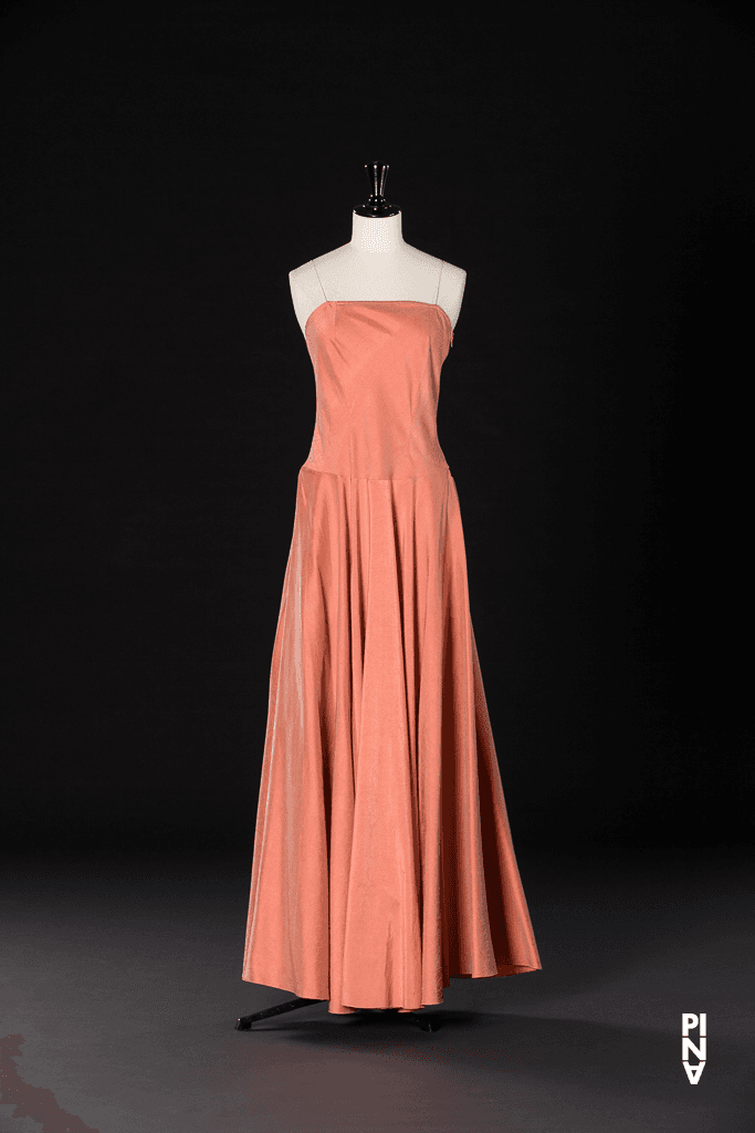 Long dress worn by Thusnelda Mercy in “"... como el musguito en la piedra, ay si, si, si ..." (Like Moss on the Stone)” by Pina Bausch