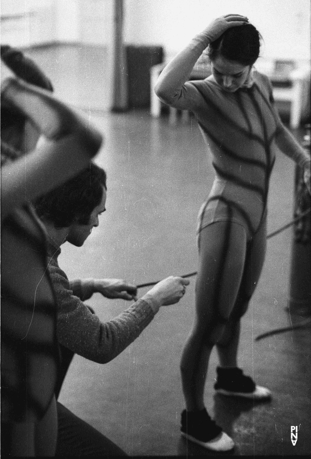 Erika Fabry, Christian Piper und Fridel Deharde in „Nachnull“ von Pina Bausch