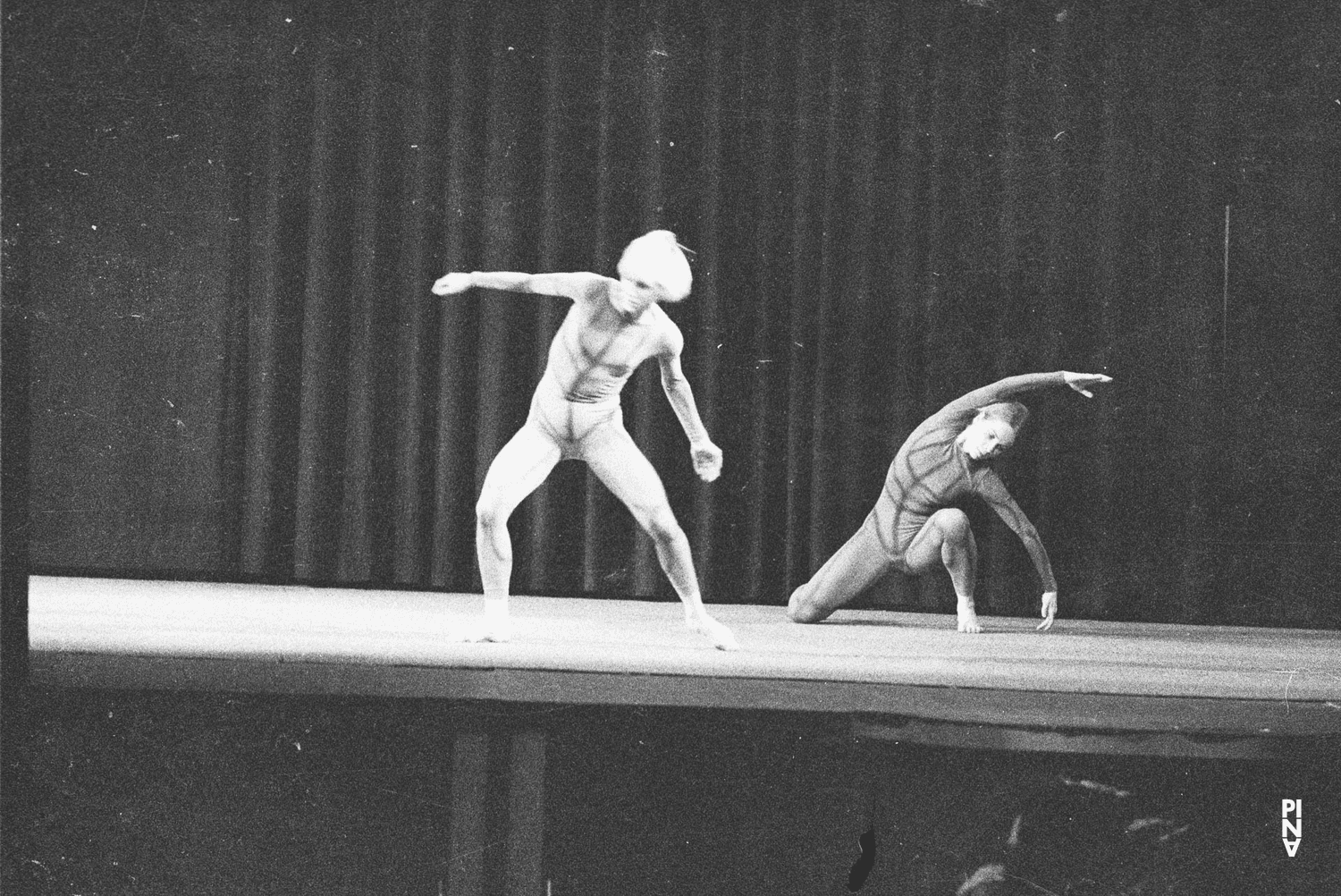 Marlis Alt and Susanne Linke in “Nachnull (After Zero)” by Pina Bausch