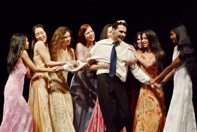 “Nefés” by Pina Bausch with Tanztheater Wuppertal at Opernhaus Wuppertal (Germany), March 20, 2003