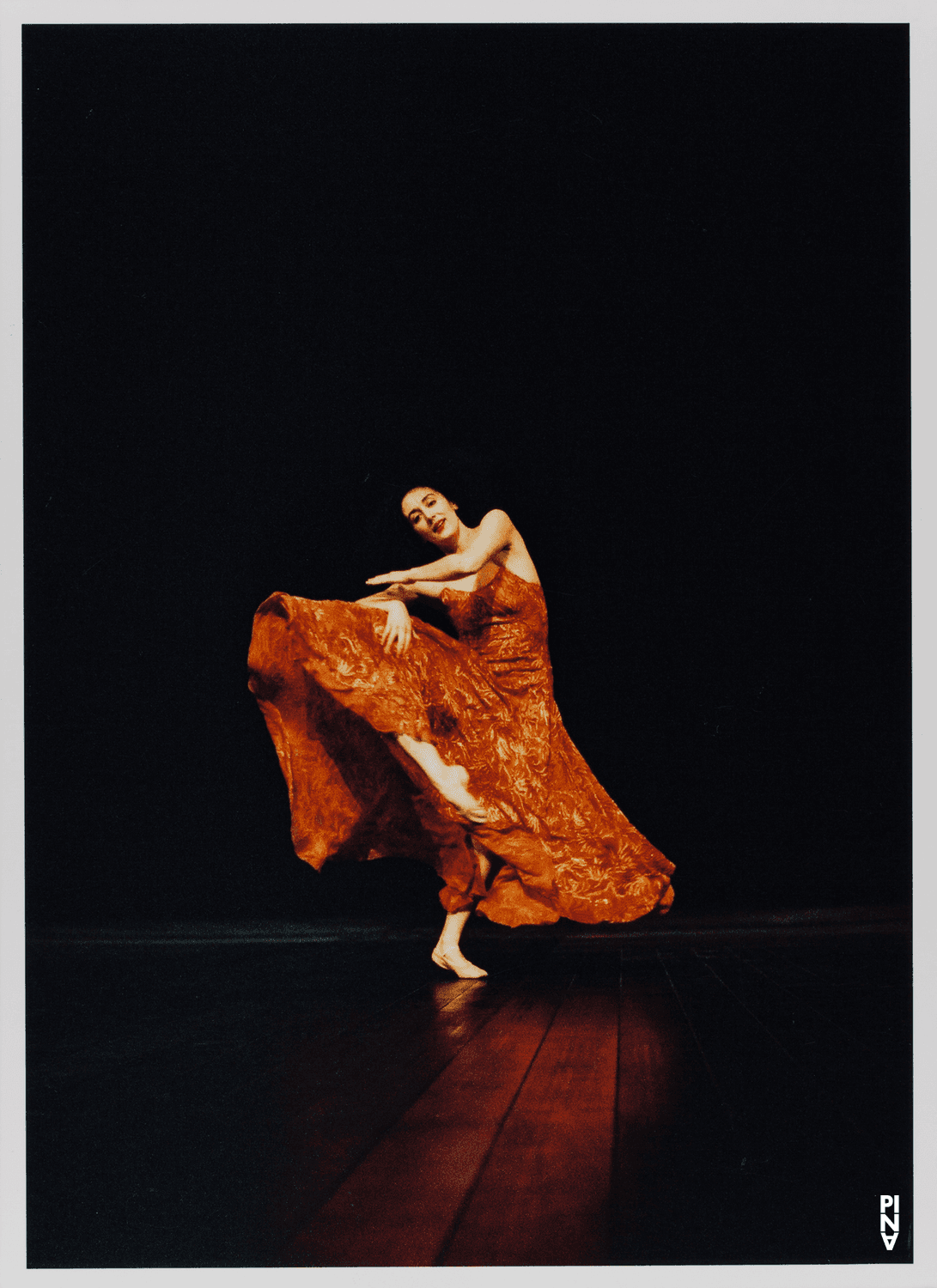 Cristiana Morganti in „Nefés“ von Pina Bausch, 21. März 2003