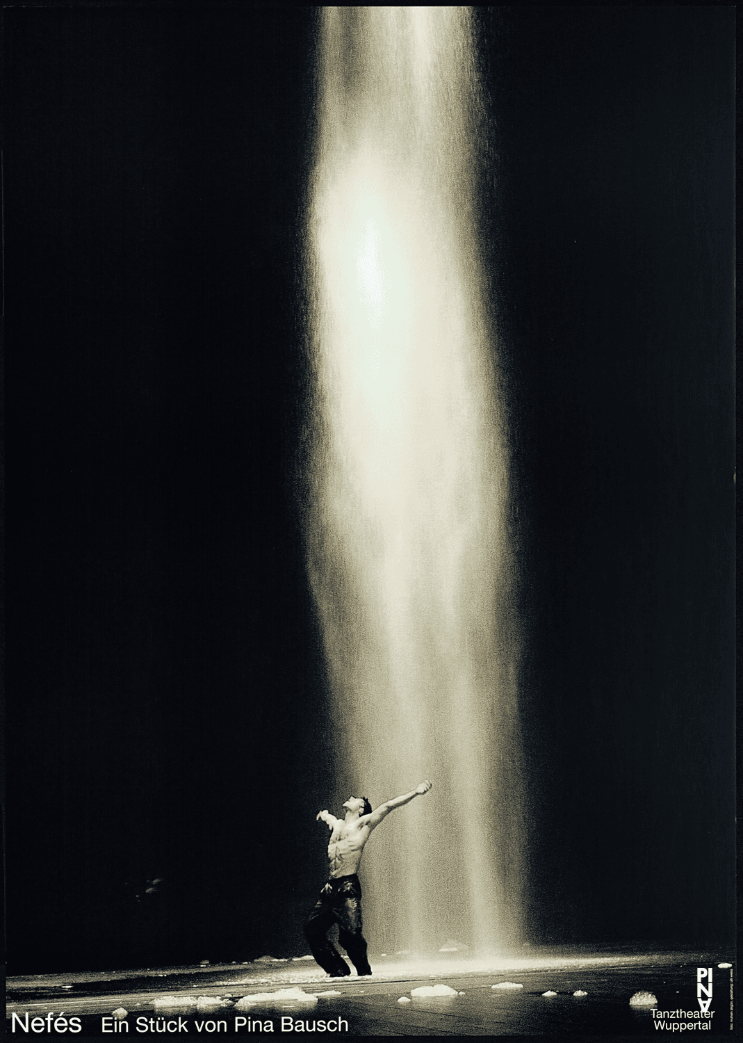 Plakat zu „Nefés“ von Pina Bausch