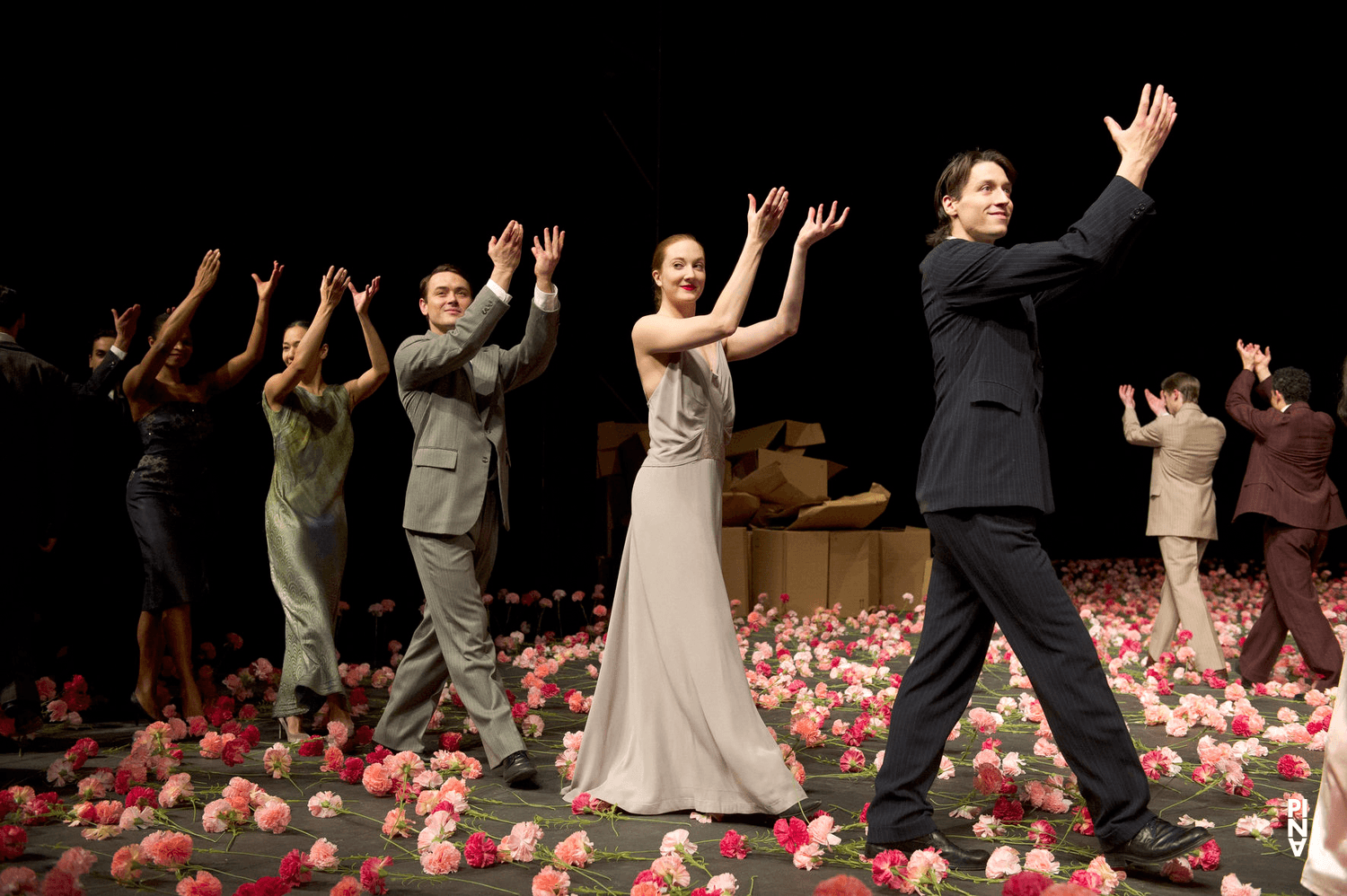 “Nelken (Carnations)” by Pina Bausch with Tanztheater Wuppertal at Opernhaus Wuppertal (Germany), Jan. 28, 2015