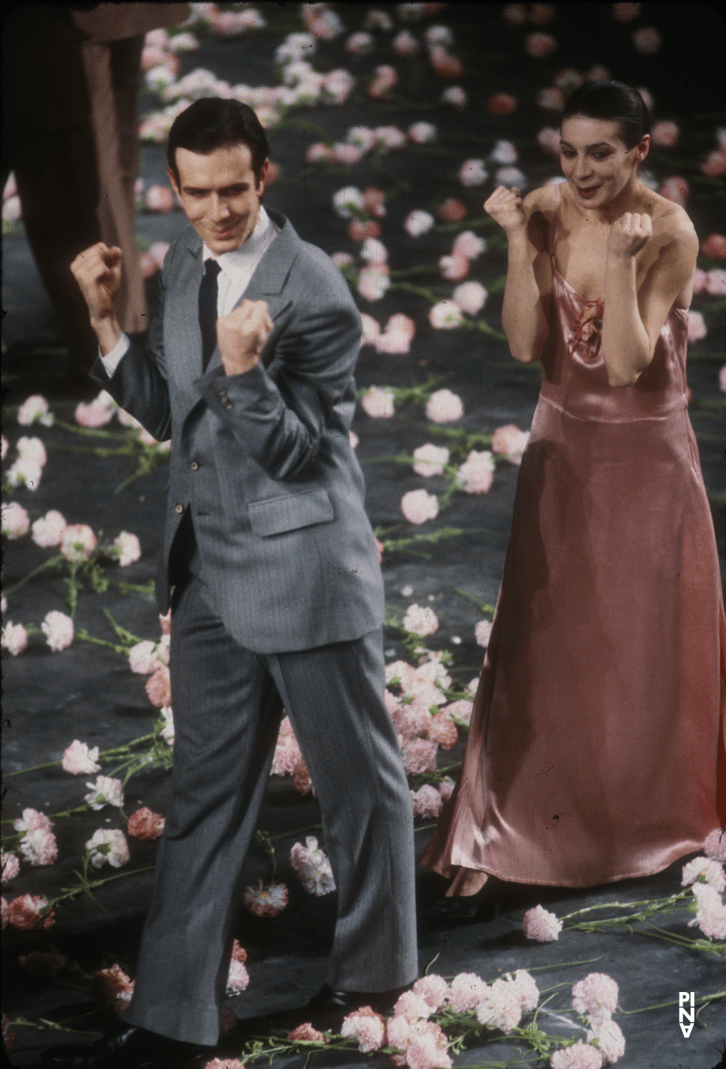 Urs Kaufmann and Anne Marie Benati in “Nelken (Carnations)” by Pina Bausch