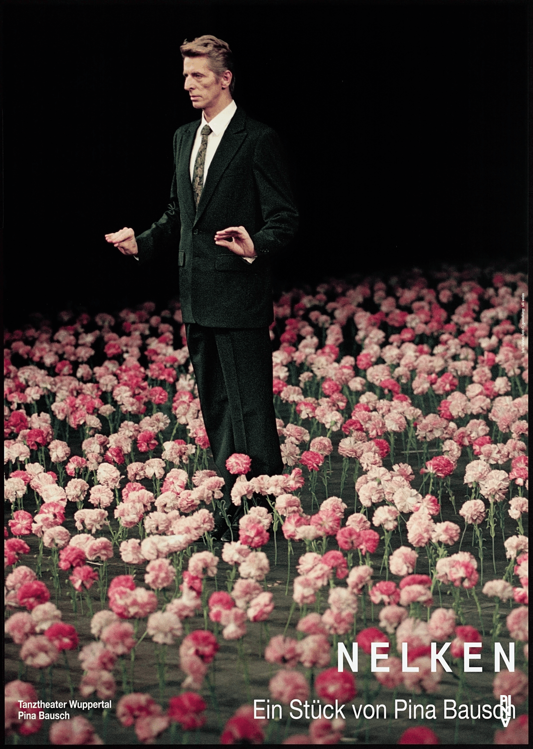 Plakat zu „Nelken“ von Pina Bausch