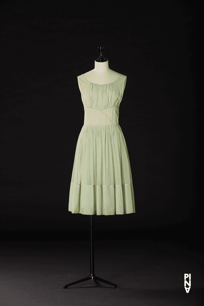 Short dress worn by Anne Marie Benati in “Nelken (Carnations)” by Pina Bausch