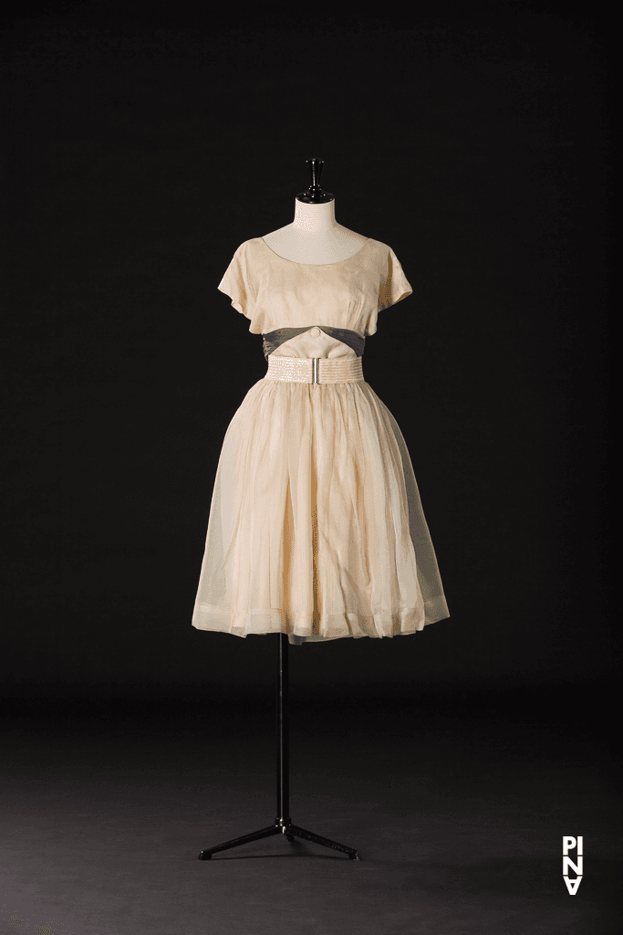 Short dress worn by Anne Martin in “Nelken (Carnations)” by Pina Bausch