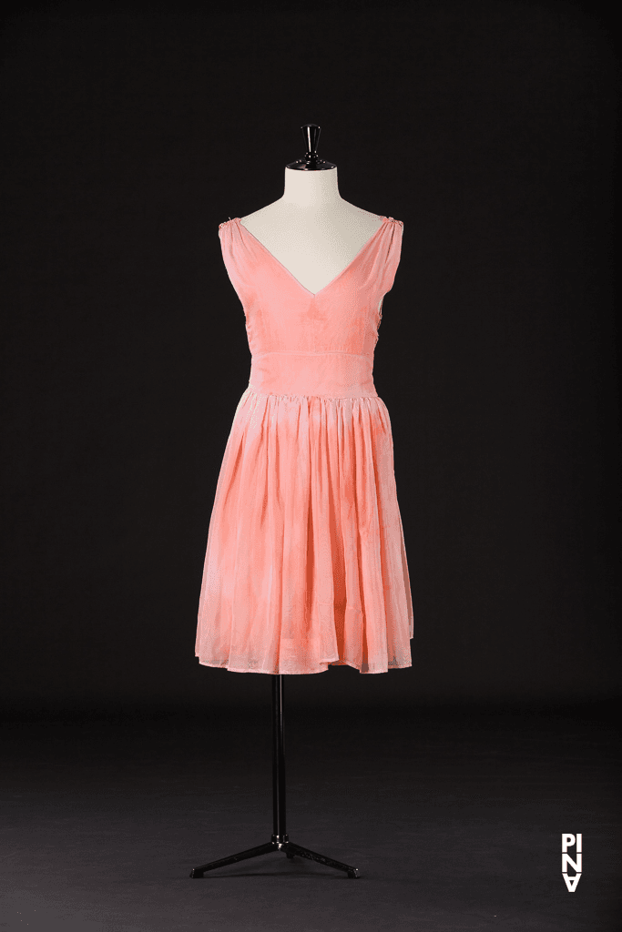 Short dress worn by Jean Laurent Sasportes in “Nelken (Carnations)” by Pina Bausch