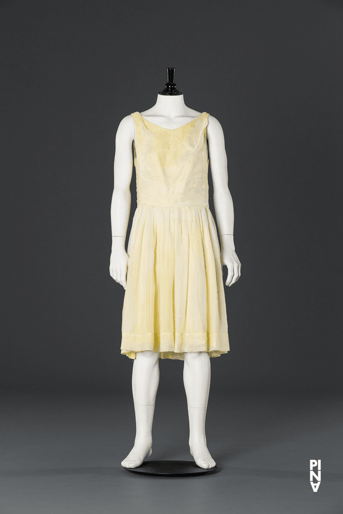 Short dress worn by Janusz Subicz in “Nelken (Carnations)” by Pina Bausch