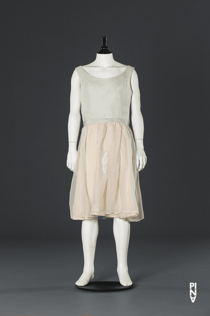 Short dress worn by Urs Kaufmann in “Nelken (Carnations)” by Pina Bausch