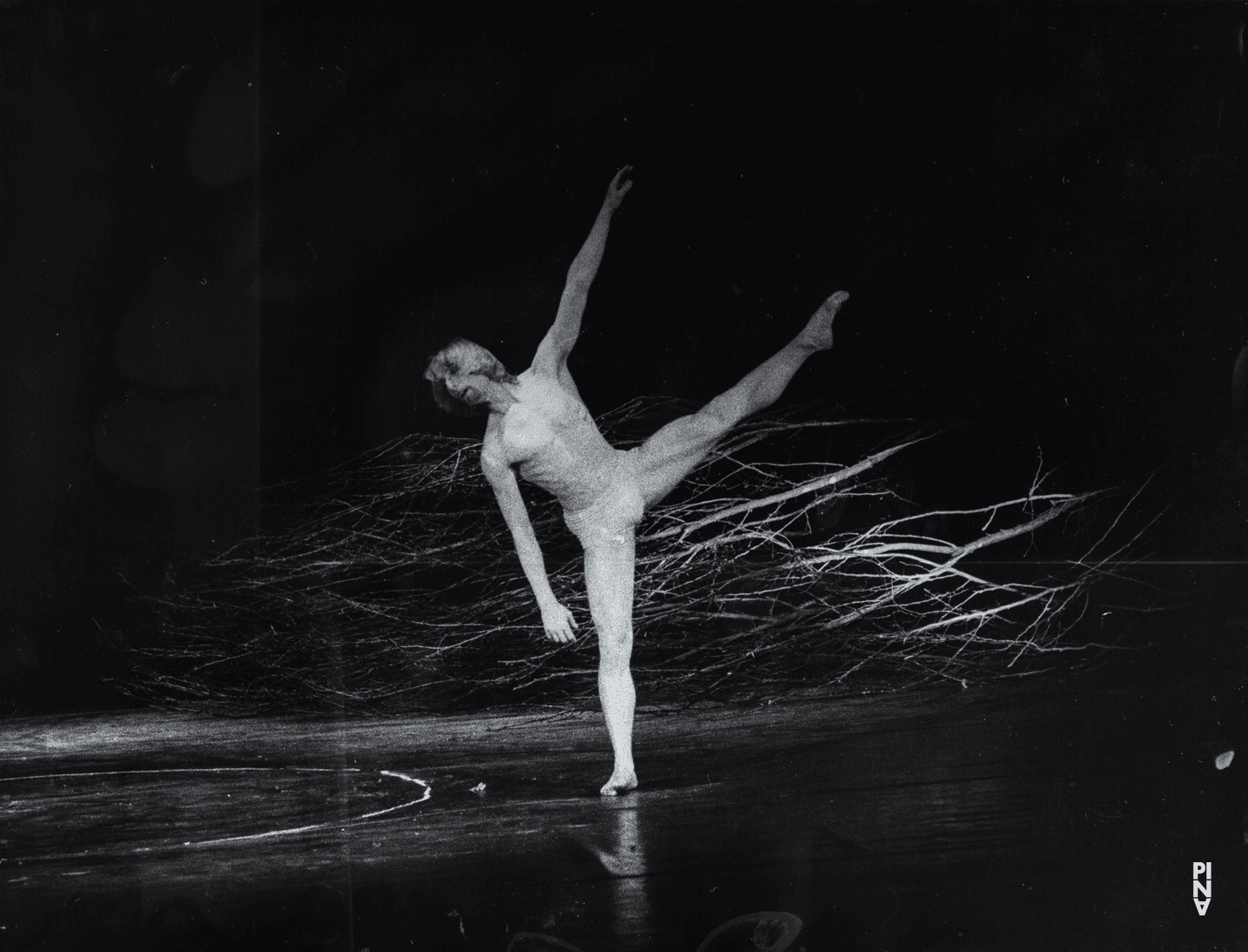 Dominique Mercy dans « Orpheus und Eurydike » de Pina Bausch