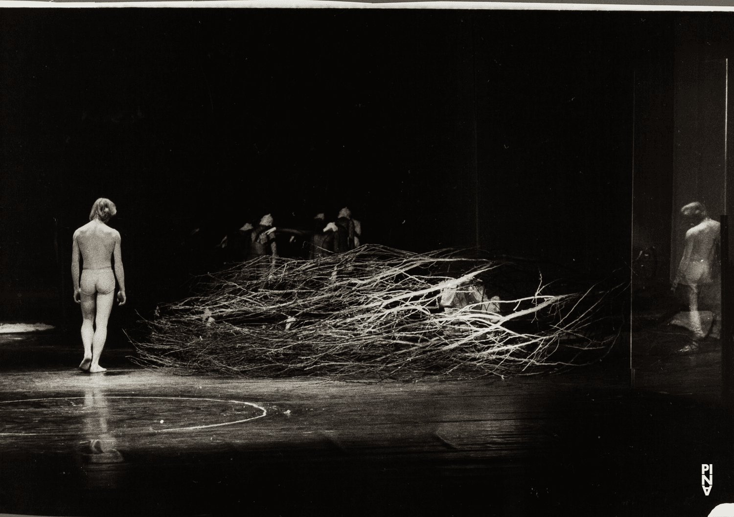 Dominique Mercy dans « Orpheus und Eurydike » de Pina Bausch