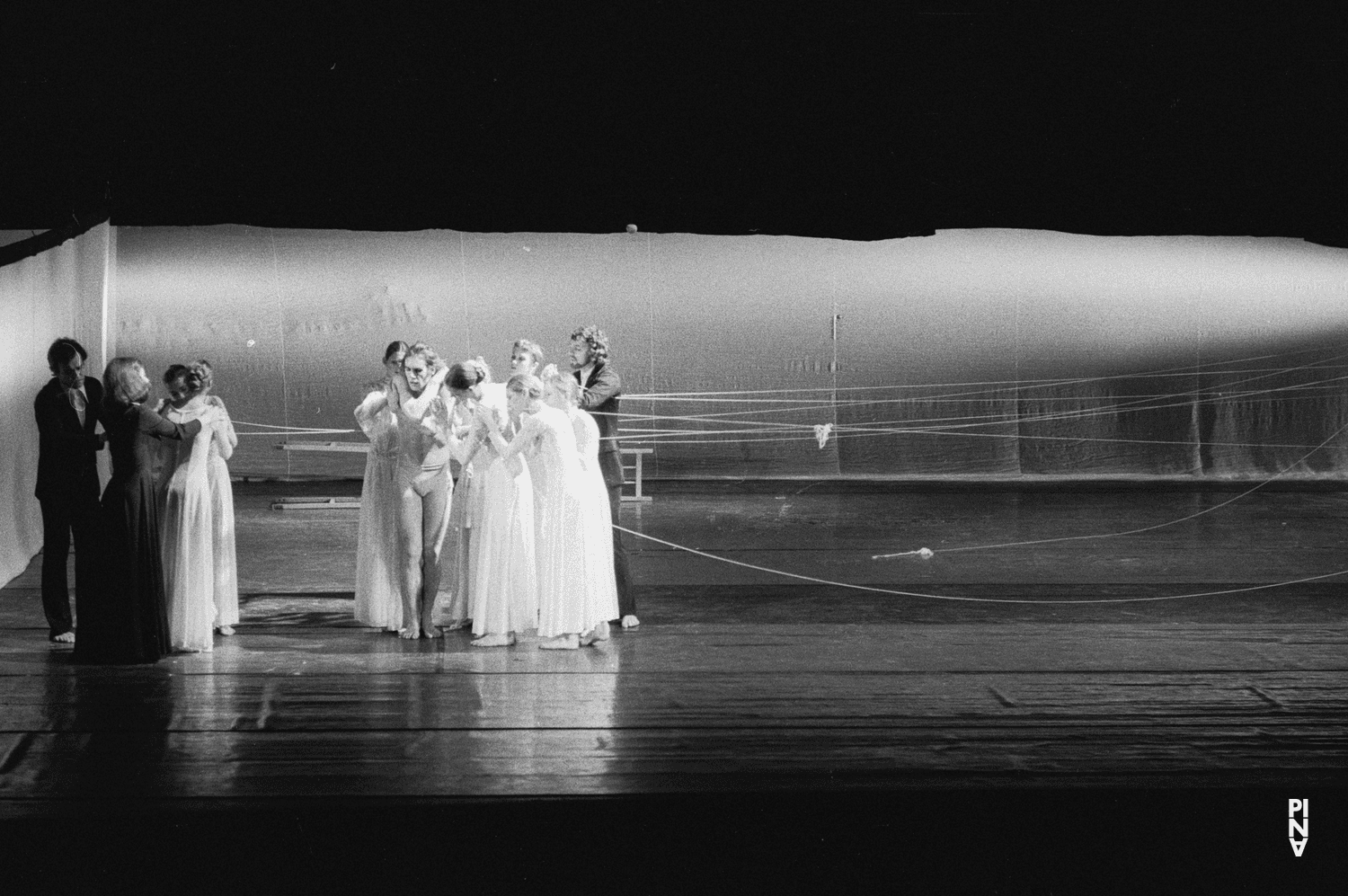 Ed Kortlandt et Hiltrud Blanck dans « Orpheus und Eurydike » de Pina Bausch