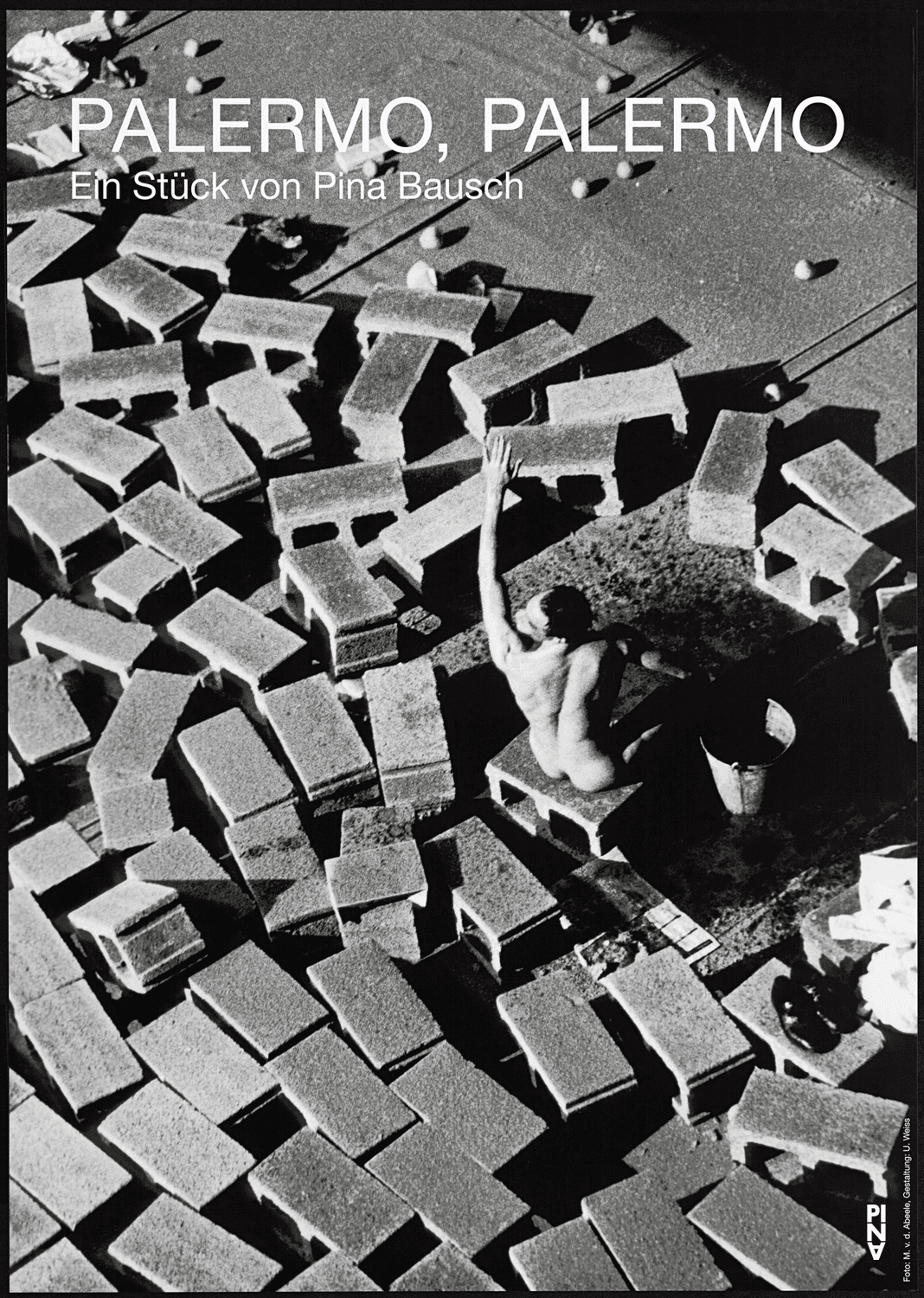 Plakat zu „Palermo Palermo“ von Pina Bausch
