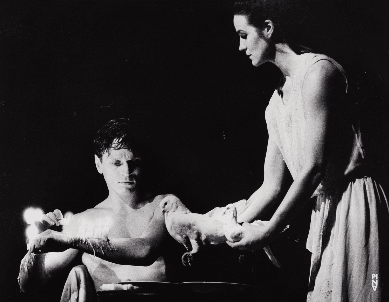 Francis Viet and Julie Anne Stanzak in “Palermo Palermo” by Pina Bausch