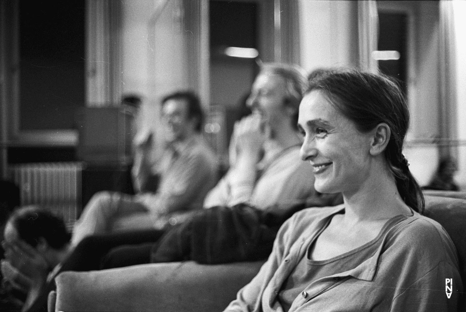 Pina Bausch in “Renate wandert aus (Renate Emigrates)” by Pina Bausch