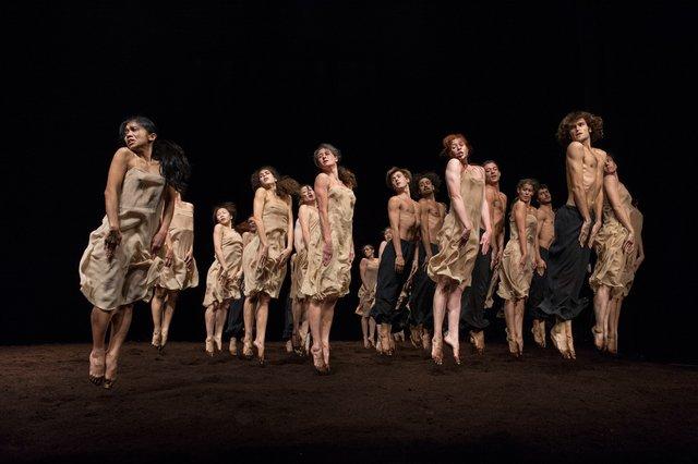 “The Rite of Spring” by Pina Bausch with Tanztheater Wuppertal at Opernhaus Wuppertal (Germany), Oct. 5, 2011