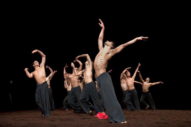 “The Rite of Spring” by Pina Bausch with Tanztheater Wuppertal at Opernhaus Wuppertal (Germany), Oct. 5, 2011