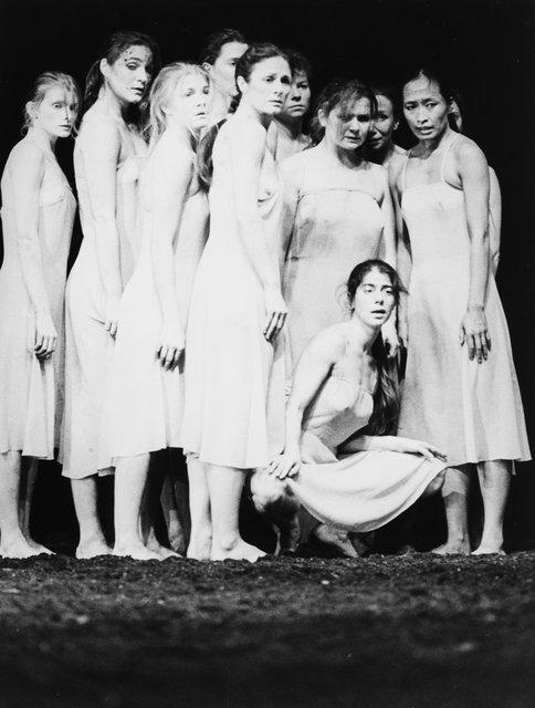 “The Rite of Spring” by Pina Bausch at BAM New York, season 1983/84