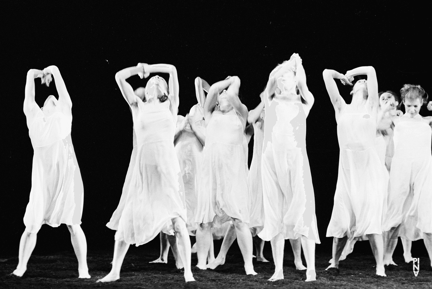 Malou Airaudo in “The Rite of Spring” by Pina Bausch at Opernhaus Wuppertal, season 1981/82