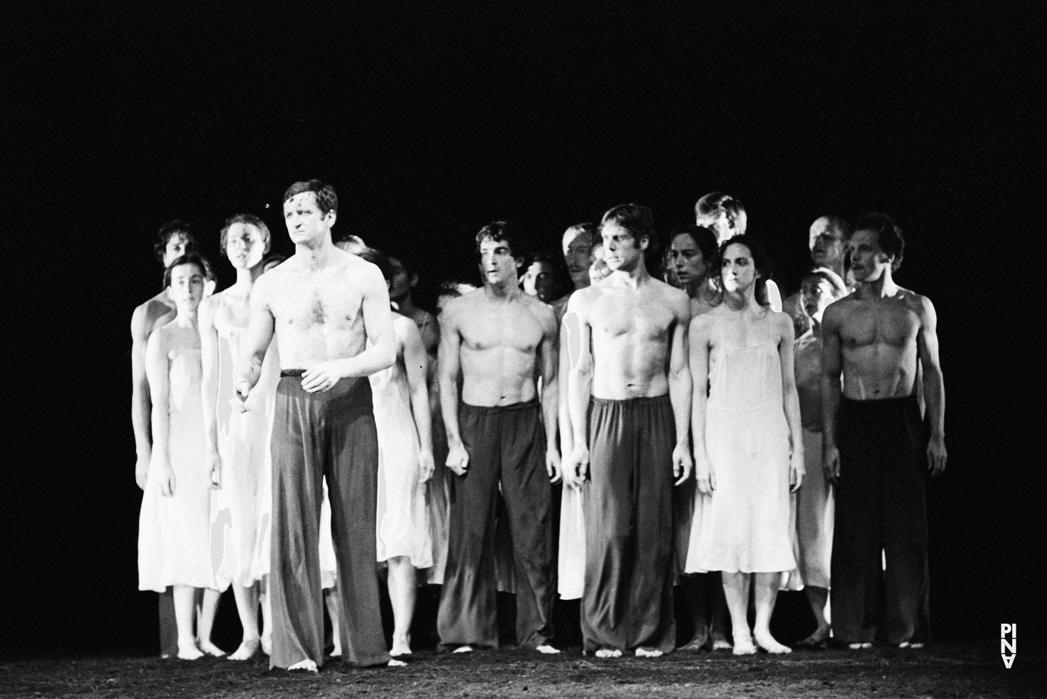 “The Rite of Spring” by Pina Bausch at Opernhaus Wuppertal, season 1981/82