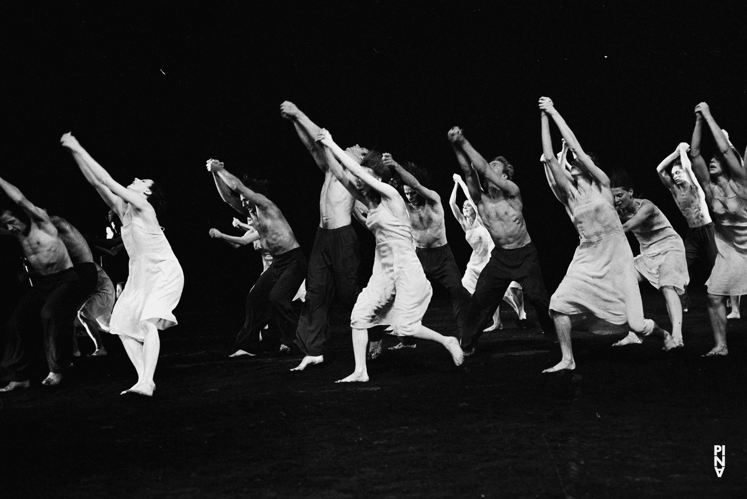 „Das Frühlingsopfer“ von Pina Bausch im Opernhaus Wuppertal, Spielzeit 1981/82