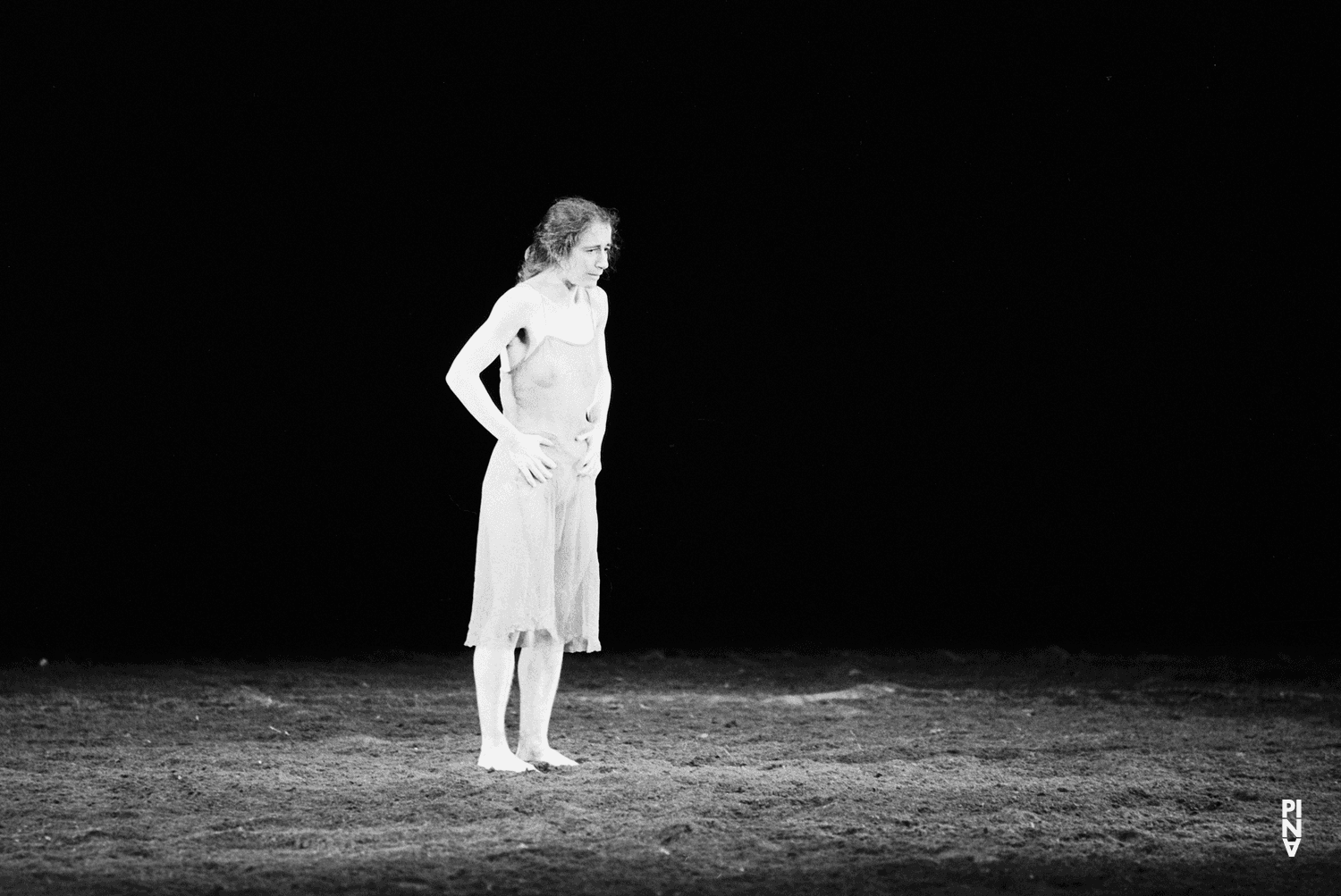 Beatrice Libonati in “The Rite of Spring” by Pina Bausch at Opernhaus Wuppertal, season 1981/82