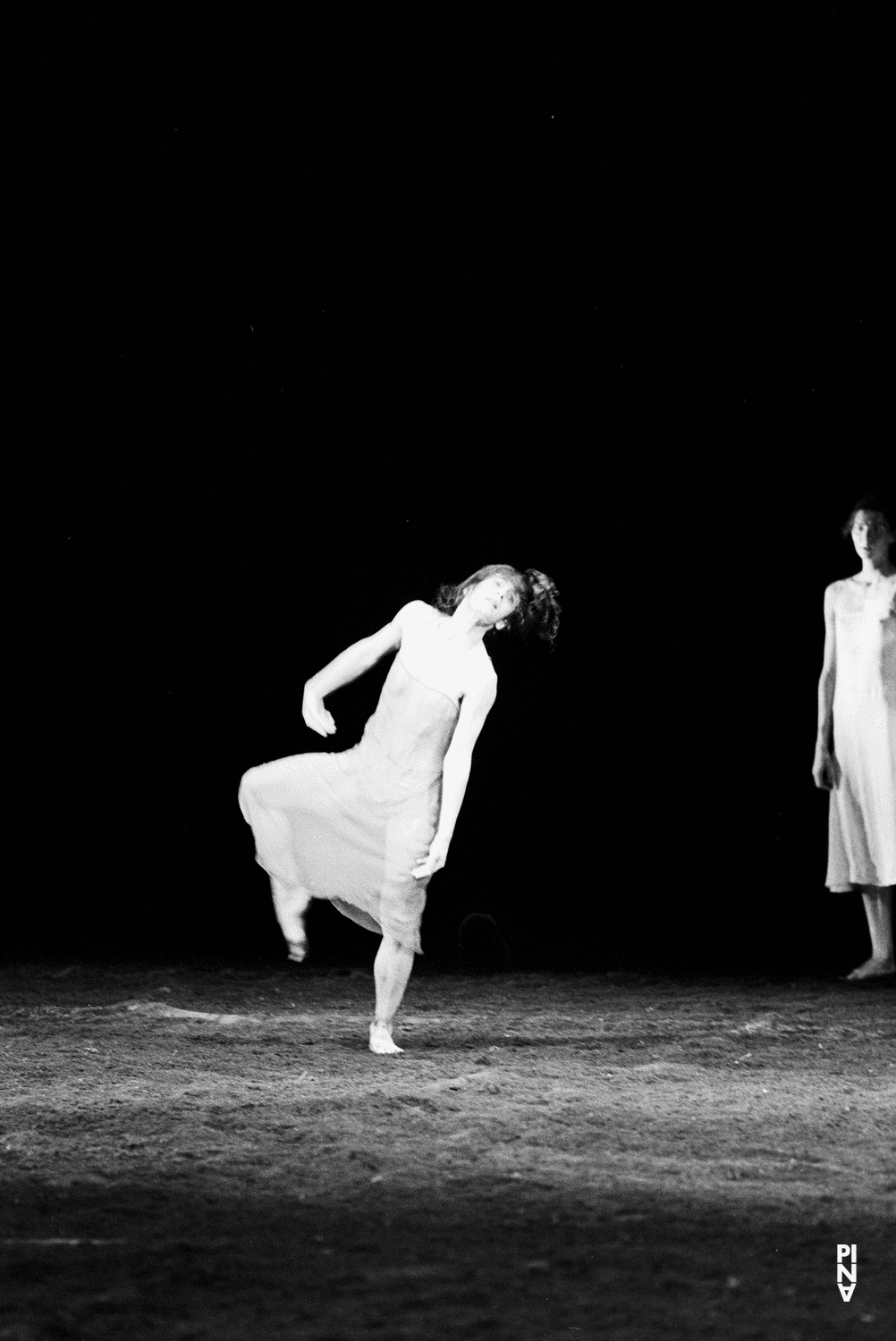 Beatrice Libonati and Héléna Pikon in “The Rite of Spring” by Pina Bausch at Opernhaus Wuppertal, season 1981/82