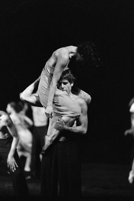 Ed Kortlandt in “The Rite of Spring” by Pina Bausch at Opernhaus Wuppertal, season 1983/84