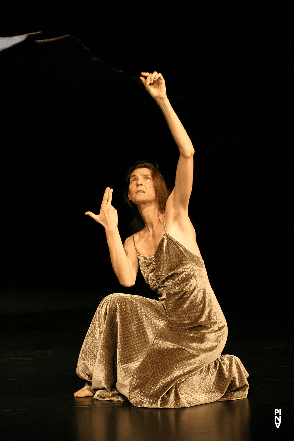 Héléna Pikon in “Ten Chi” by Pina Bausch with Tanztheater Wuppertal at Schauspielhaus Wuppertal (Germany), May 7, 2004